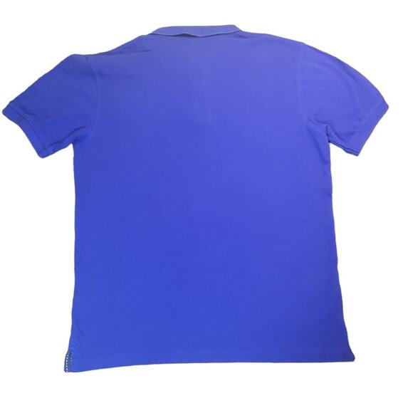 Wrangler Boys Youth Polo Shirt Size M Blue Short Sleeve T-Shirt EUC - Picture 2 of 7